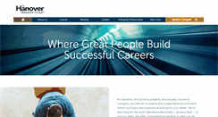 Desktop Screenshot of jobs.hanover.com