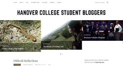 Desktop Screenshot of blogs.hanover.edu